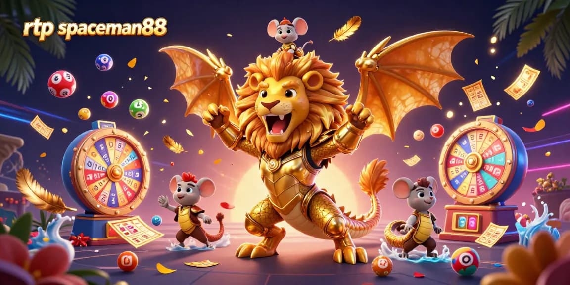 Experience thrilling gameplay with rtp spaceman88, featuring colorful lottery themes and engaging characters.