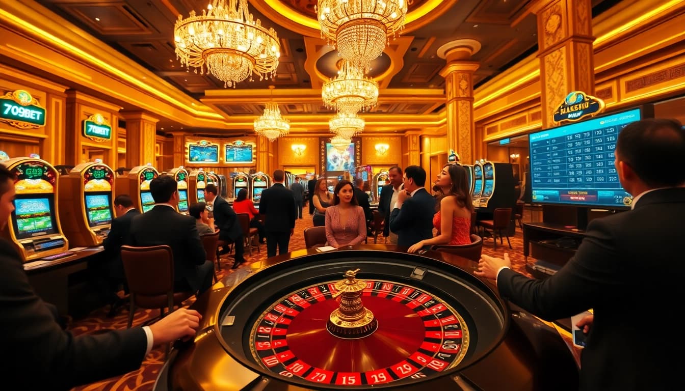Experience thrilling gaming at 789BET, featuring vibrant casino action and exciting betting opportunities.