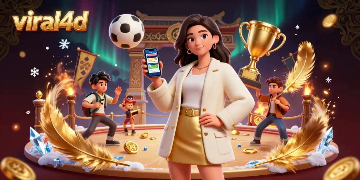 Engage with viral4d and win big at the sports betting arena featuring dynamic elements and characters.