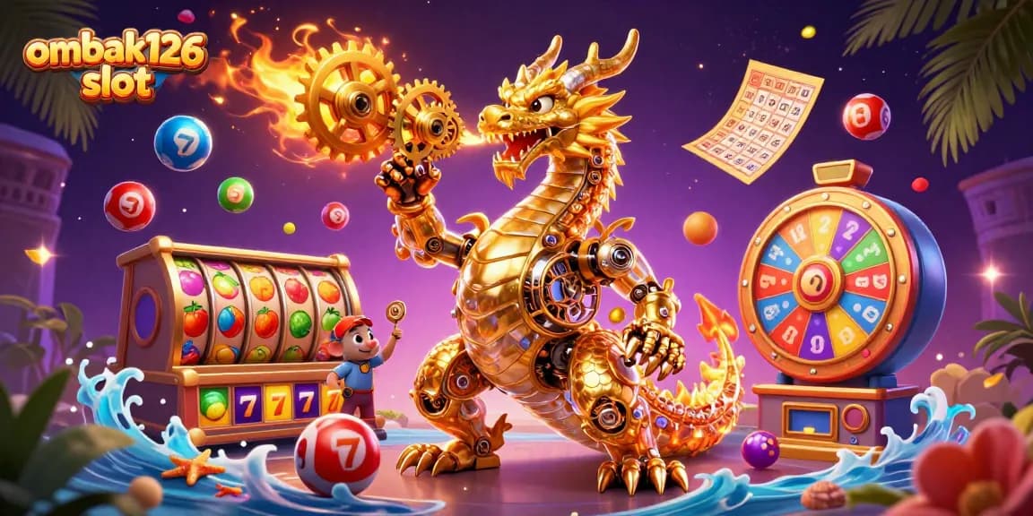 Experience thrilling ombak126 slot adventures with animated characters and vibrant lottery elements.