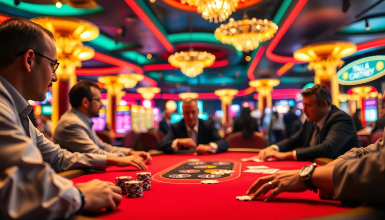 Menangkan Pakde4D dengan pemain poker antusias di kasino yang mewah.