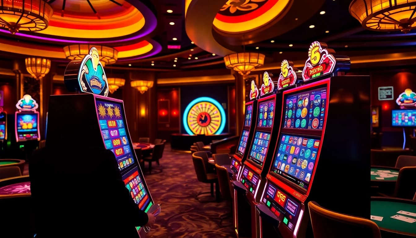 Rasakan kemenangan mendebarkan di slot depo 5rb dengan mesin slot yang hidup di lingkungan kasino mewah.