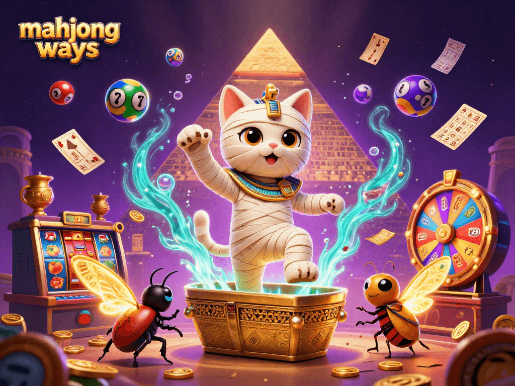 Spin the reels with mahjong ways and enjoy vibrant casino scenes full of thrills and excitement.