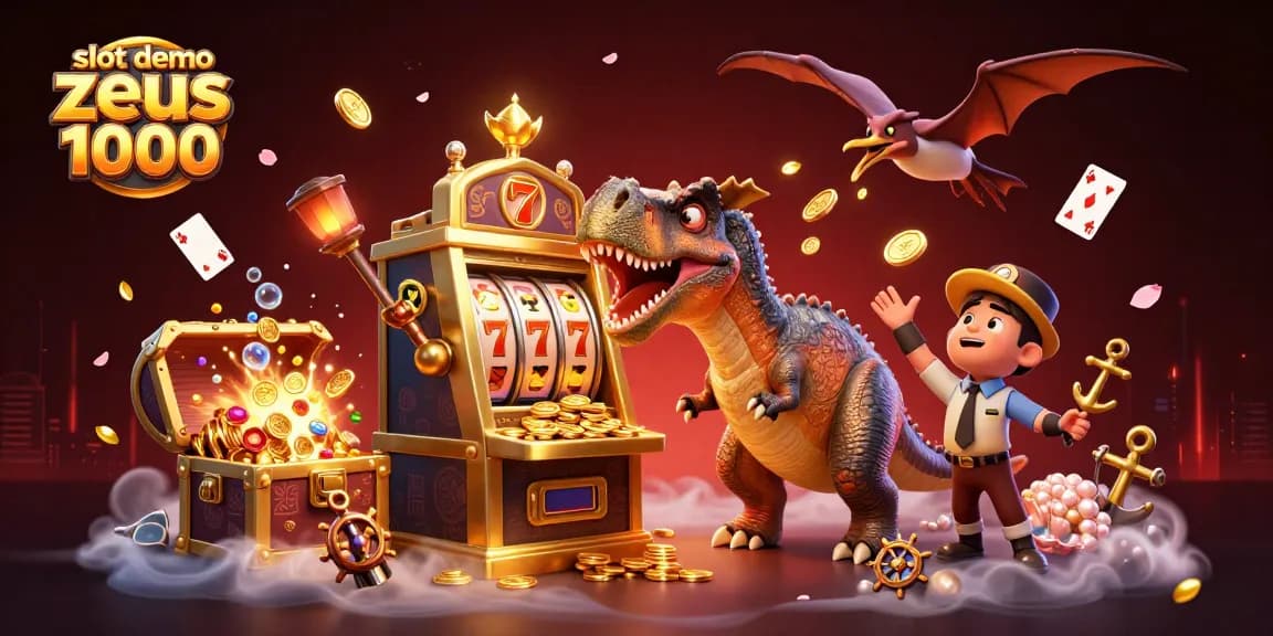 Experience the excitement of slot demo zeus 1000 as a pachycephalosaurus wins a jackpot!