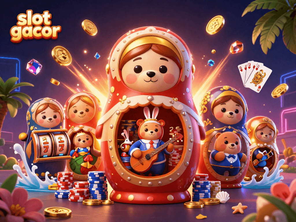 Mainkan slot gacor dan menangkan hadiah dengan karakter lucu di kasino virtual.