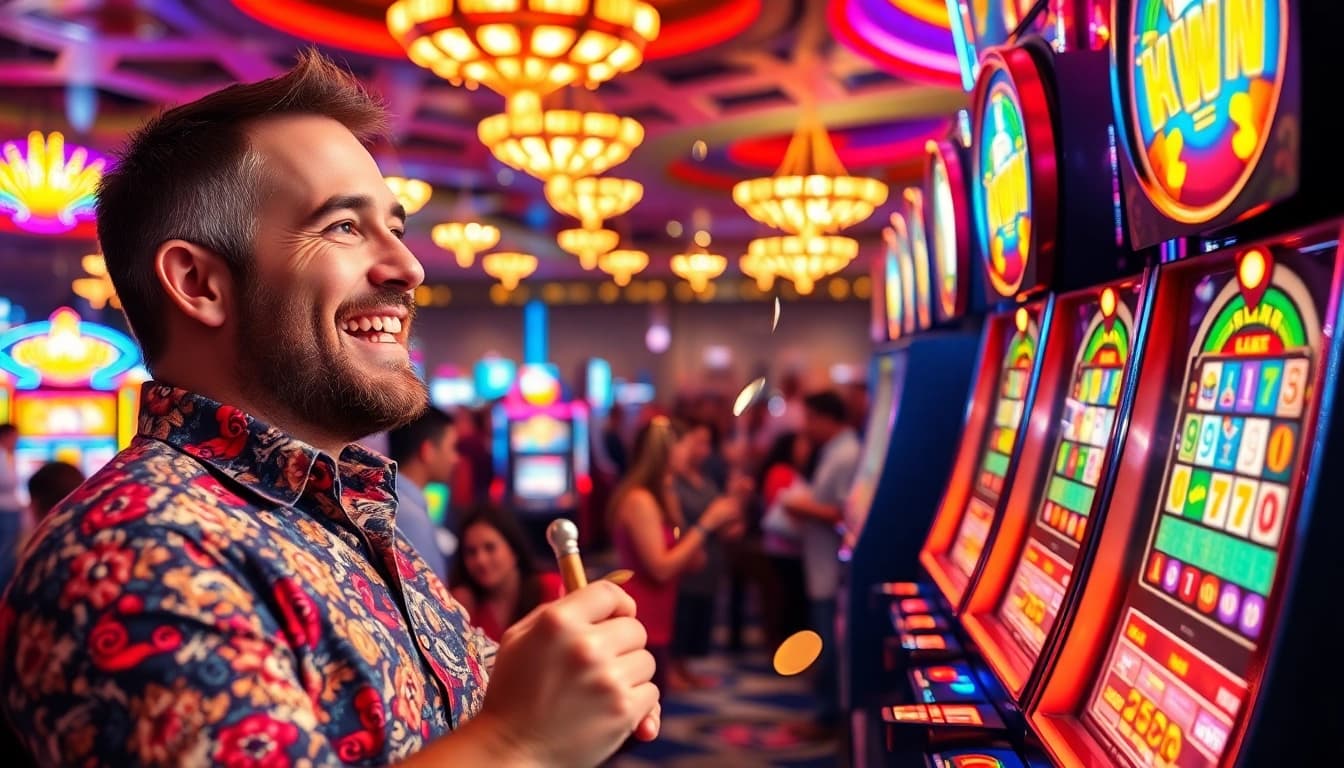Menang besar di obraltoto dengan slot mesin berwarna-warni yang menarik di kasino.