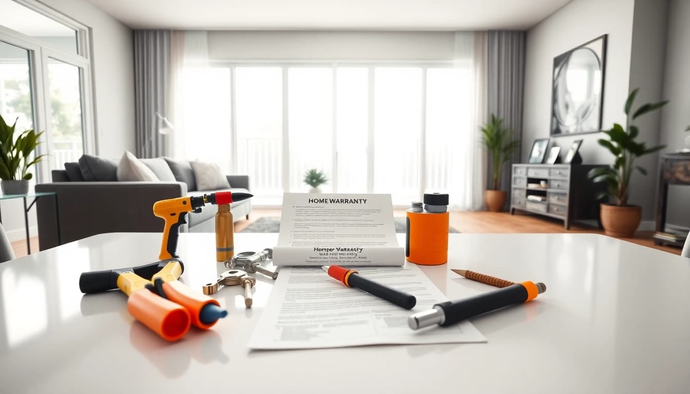 Explore the best home warranty for landlords and rental properties with professional visuals in a cozy home.