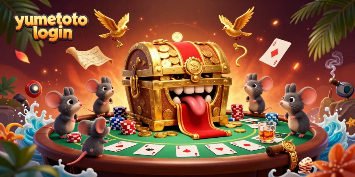 Masuk ke yumetoto login dengan keseruan poker dan harta karun menggiurkan.