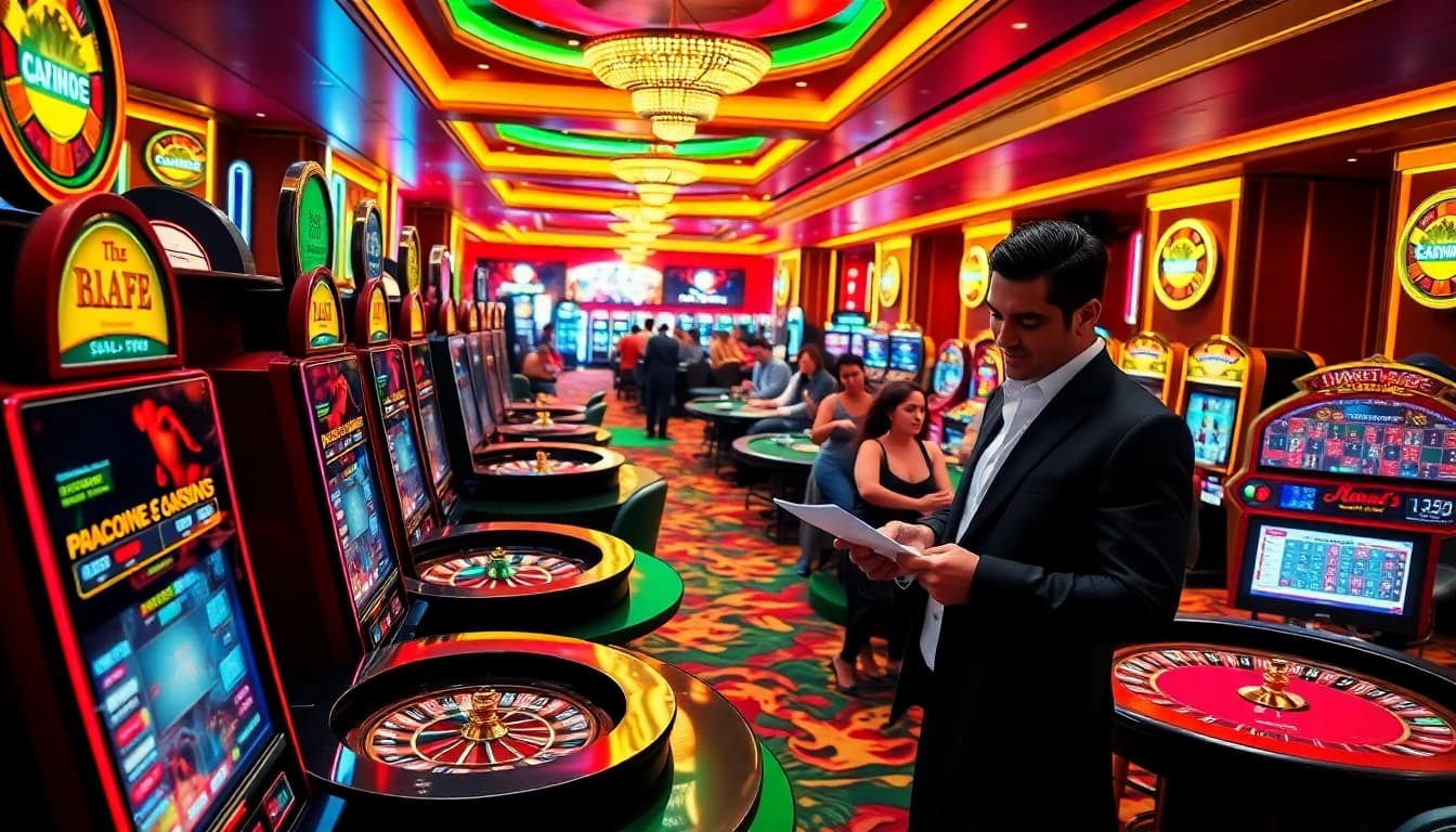 Experience the excitement of gambling with 'link aresgacor' as players engage in lively casino games.
