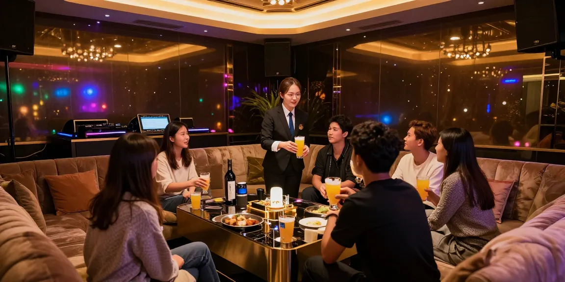 강남구구단에서 럭셔리한 분위기 속 호스트와 함께하는 프리미엄 가라오케