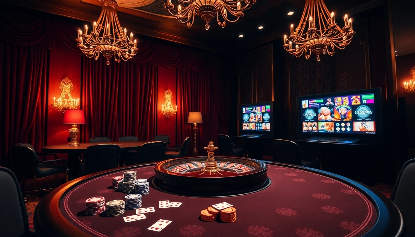 Engage in high-stakes excitement at a luxurious casino featuring Link X88 gameplay elements.