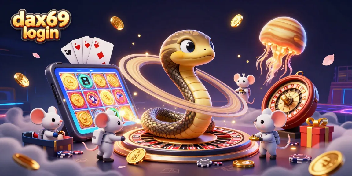 Menyenangkan permainan slot dengan dax69 login dan variasi taruhan di sekitar saturnus dalam ilustrasi 3D