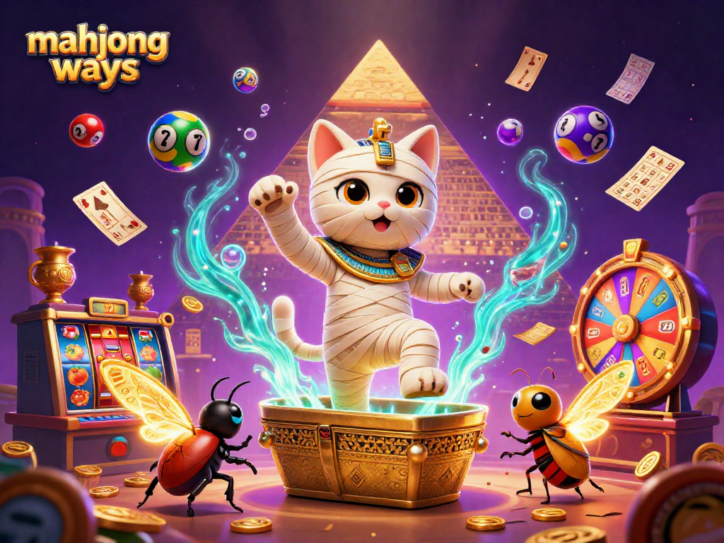 Spin the reels with mahjong ways and enjoy vibrant casino scenes full of thrills and excitement.