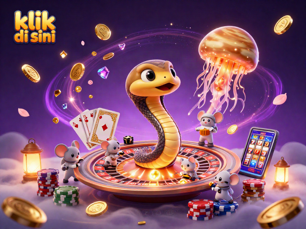 Taruhan berwarna-warni dan luar biasa pada permainan slot di klik di sini dengan berbagai karakter luar angkasa.