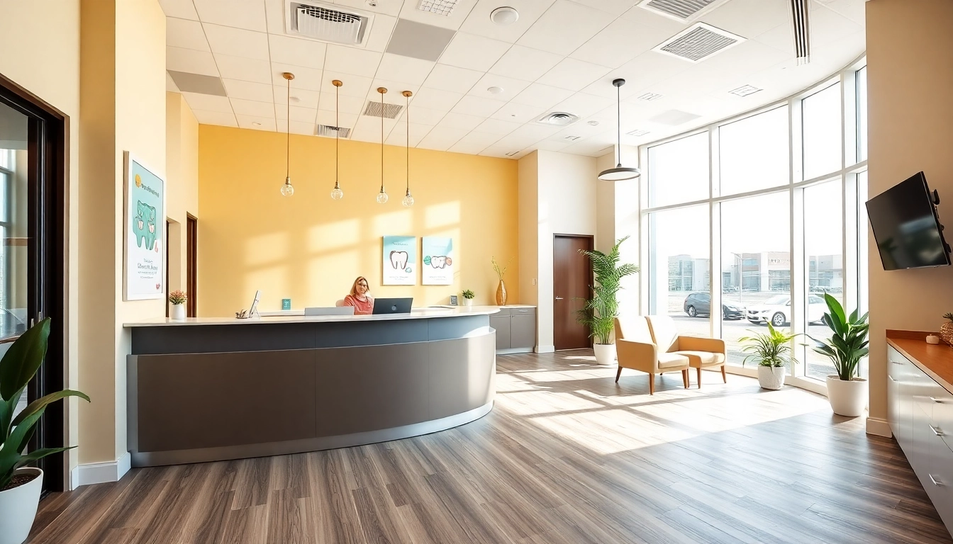 Engaging north edmonton orthodontist clinic interior inviting families with friendly staff.