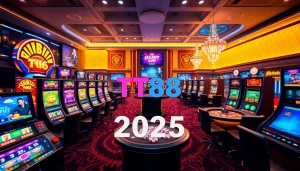 TT88 online casino showcasing vibrant gaming environment and players enjoying thrilling slots and table games.