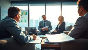 카드 한도 현금화 방법을 상담하는 금융 전문가와 고객의 모습