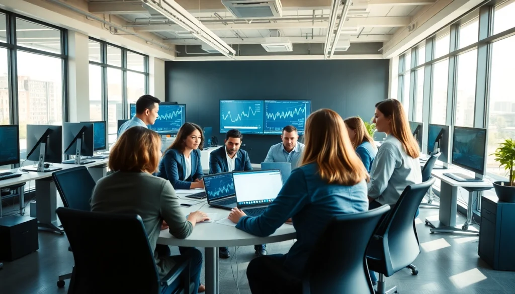 Enhance efficiency with managed it support services showcased in a dynamic office environment.