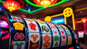 Putar slot demo mahjong dengan grafis berwarna-warni dan elemen mahjong yang menarik.