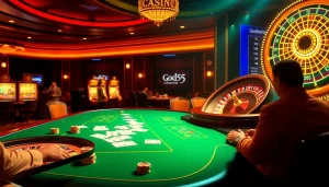 Experience the exhilarating atmosphere of god55 casino with vibrant gaming and luxury.