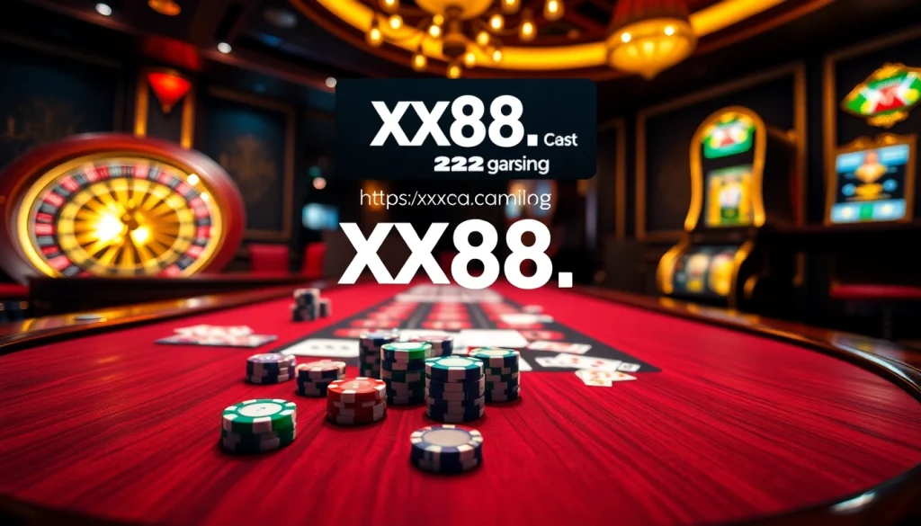 Experience the thrill of winning at https://xx88.pizza/ with vibrant gaming tables and casino excitement.