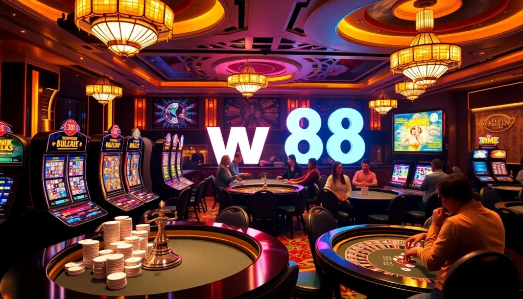 Win big at W88 with thrilling table games and immersive casino experiences.