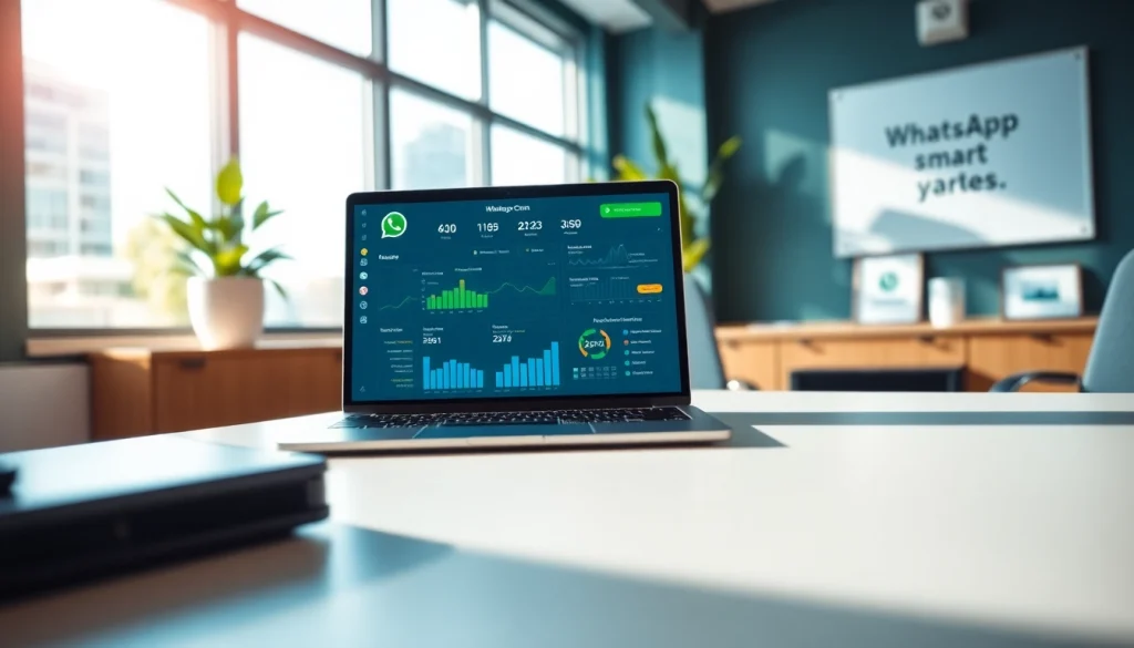 Enhance customer engagement with WhatsApp Smart CRM through a modern digital interface.
