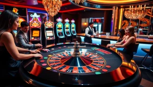 Experience thrilling gaming excitement at https://riobett.com.br with vibrant cards, roulette, and lively atmosphere.