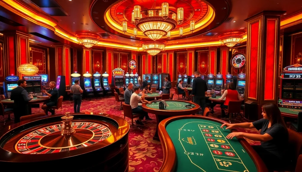 Experience the excitement of rr88 kjc with vibrant casino games and engaged players.