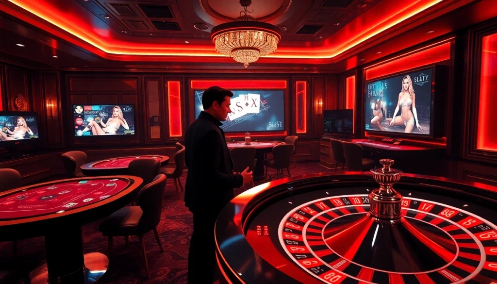 Experience captivating gameplay in sex games ai with an engaging virtual casino atmosphere.