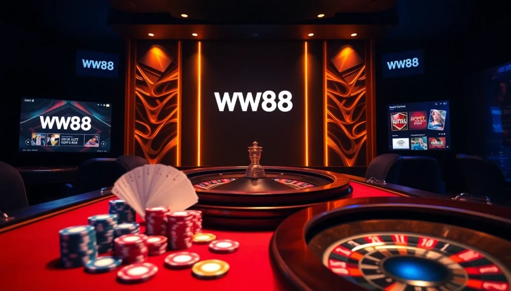 Experience thrilling online gaming at ww88 with vibrant casino tables and dynamic betting action.