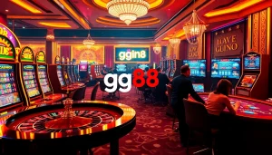 Experience the excitement of gg88 casino gaming with immersive tables and vibrant slot machines.