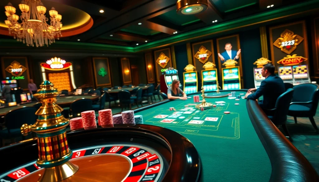 Experience high-stakes gambling at OK365 with thrilling poker games and vibrant roulette.