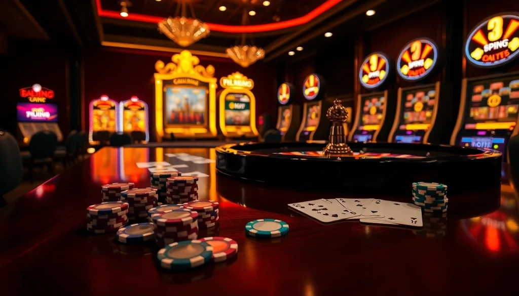 Experience high-stakes gaming at 79king com with glamorous casino elements and vibrant roulette excitement.