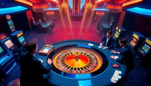 Engaging gamblers at https://mk8th.net/ with vibrant casino visuals and immersive gameplay.
