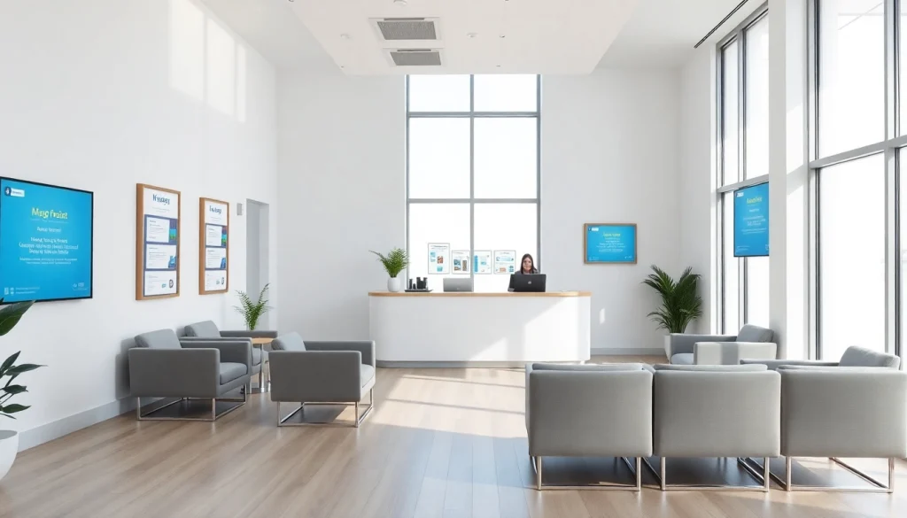 Migration agent Melbourne office with professional and welcoming reception area