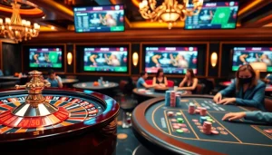 Engage with exciting betting at https://vaoluoitv.it.com in a vibrant casino atmosphere featuring roulette and poker.