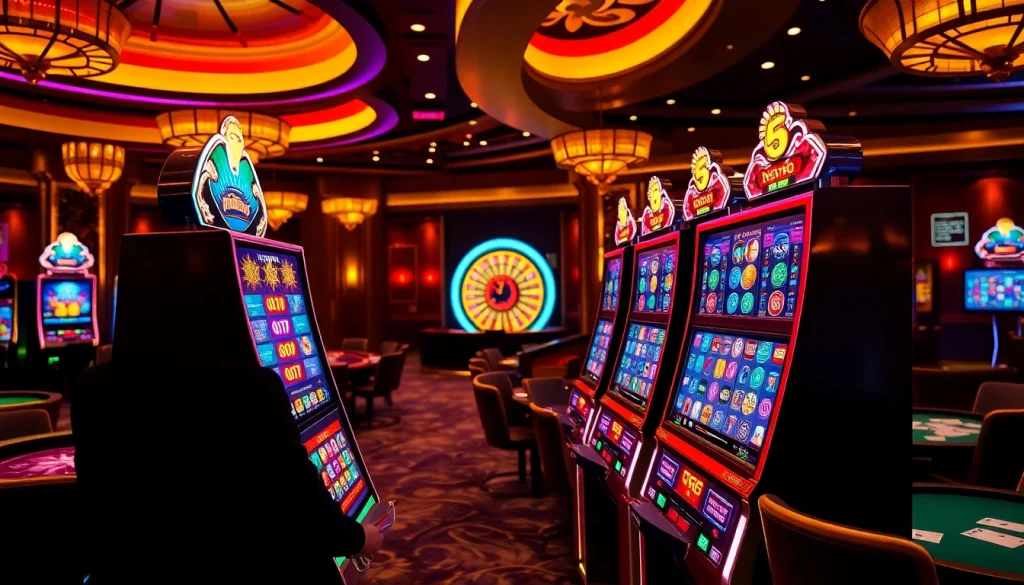 Rasakan kemenangan mendebarkan di slot depo 5rb dengan mesin slot yang hidup di lingkungan kasino mewah.