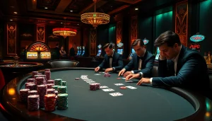 Experience the thrill of high-stakes poker at https://tr88vip.co.com/ with vibrant chips and elegant players.