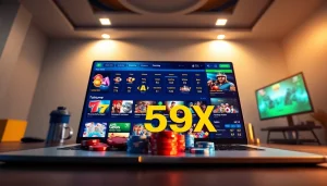 Exciting online betting platform showing games and promotions on 559X.