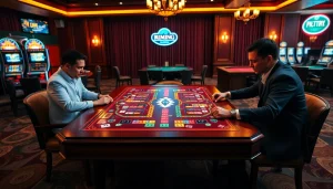 Experience the thrill of רמיקוב אונליין with a vibrant casino atmosphere featuring strategic gameplay.