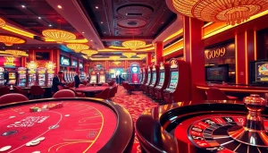 Experience the excitement of GO 99 with professional gamblers at a vibrant casino table.