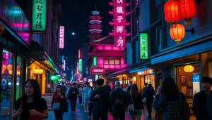 賑やかな街とネオンが灯る京都 ソープの活気ある夜を体感。