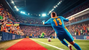 استمتع بمشاهدة كورة لايف في استاد مكتظ بالجماهير المتحمسة ولعب مثير.