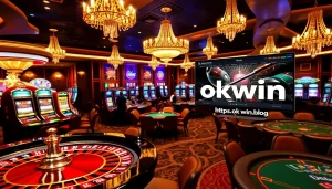 Experience the excitement of casino gaming with https://okwin.blog featuring vibrant roulette and poker tables.