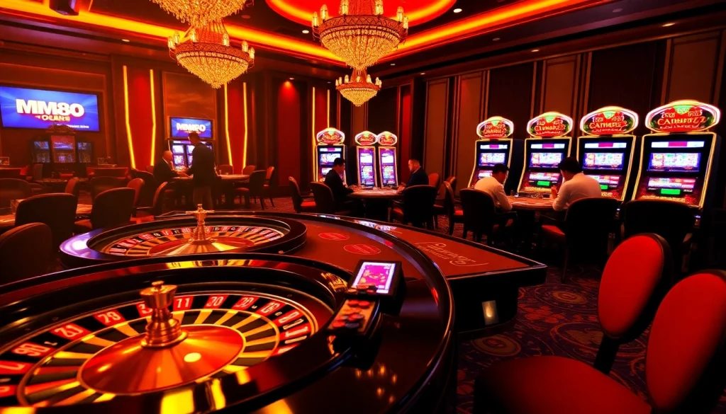 Engage in a thrilling game atmosphere at https://mm88.today/ with luxurious casino elements.