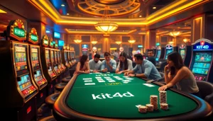 Rasakan pengalaman bermain premium dengan Kit4D di meja kasino online yang mewah.