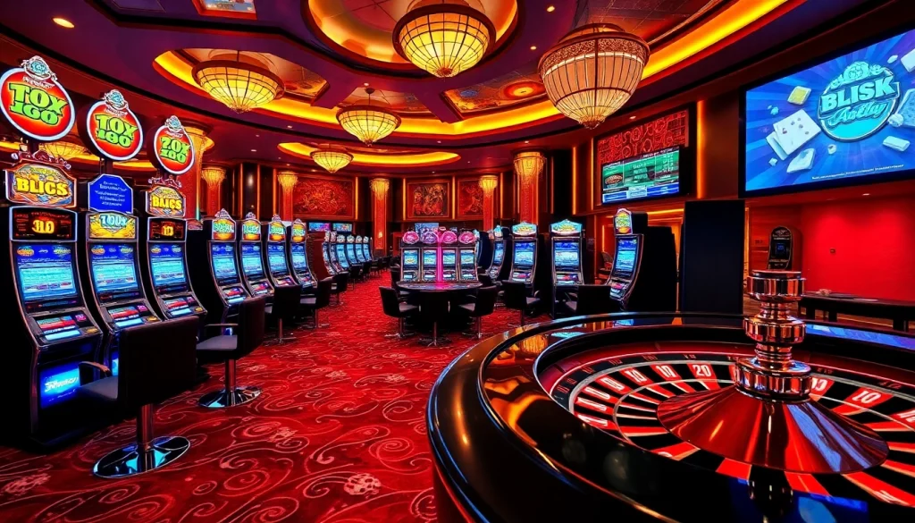 Experience the excitement of TV88 with vibrant casino gaming tables and thrilling activities.