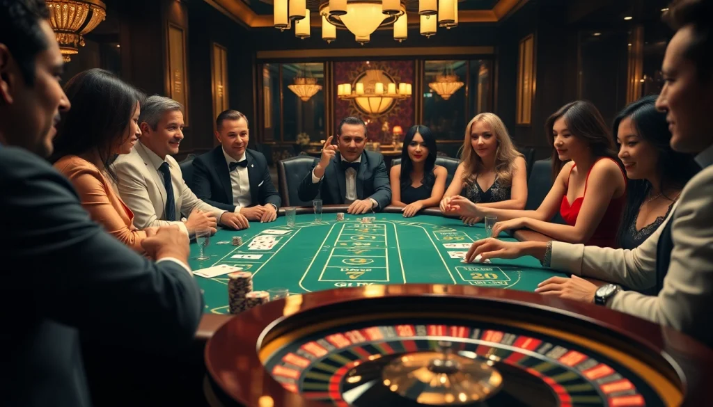 Experience the thrill at casino mm88 with vibrant baccarat gameplay and luxurious casino ambiance.