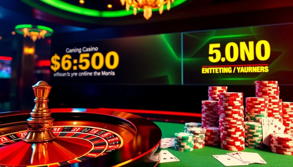 Découvrez l'excitation du casino en ligne avec des jeux vibrants et des bonus passionnants.